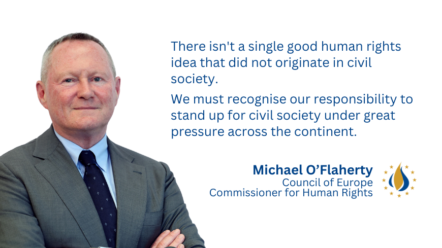 A Commissioner’s call to action for civil society